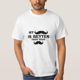 Camiseta Cita divertida de Mustache