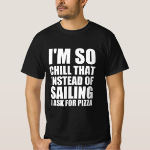 Camiseta Cita divertida de navegación