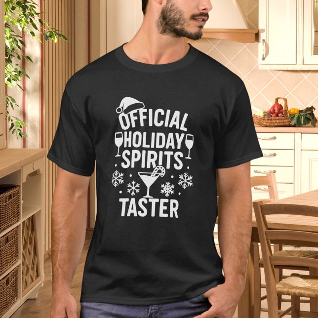 Camiseta Cita divertida de Navidad para espíritus de fiesta (Subido por el creador)