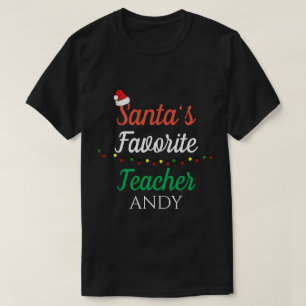 Camiseta Cita divertida de Navidad para un profesor persona