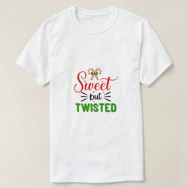 Camiseta Cita divertida de Navidades (Diseño del anverso)