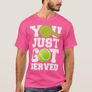 Camiseta Cita Divertida De Padel Que Recién Recibió De Pade