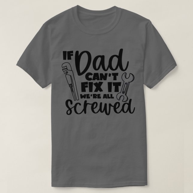 Camiseta Cita divertida de papá (Diseño del anverso)
