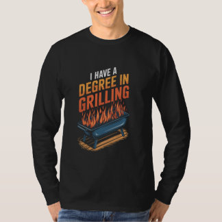 Camiseta Cita divertida de parrilladas para fumar carne y c