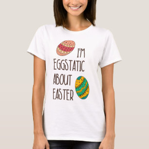 Camiseta Cita divertida de Pascua Humorística estática