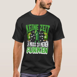 Camiseta Cita divertida de pepino de jardinería humor de gr