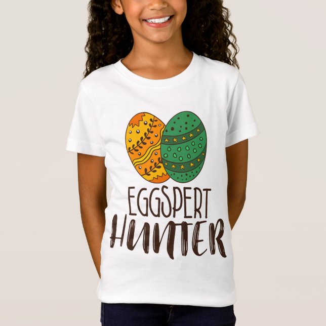 Camiseta Cita divertida de pepita de Pascua de Cazador de P (Anverso)
