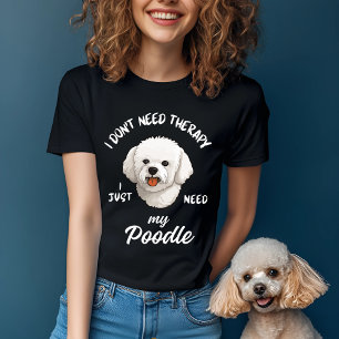 Camiseta Cita divertida de perro con terapia de canapé