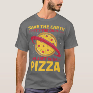 Camiseta Cita divertida de Pizza Lover Tee, activista medio