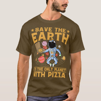 Camiseta Cita divertida de Pizza Lover Tee, activista medio
