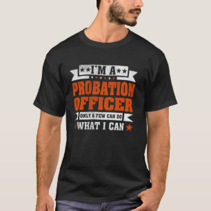 Camiseta Cita divertida de profesión Soy oficial de liberta