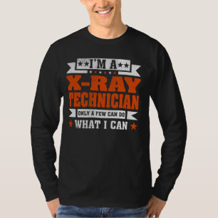 Camiseta Cita divertida de profesión Soy un técnico de rayo