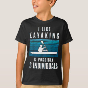 Camiseta Cita Divertida de Remo en Kayak Dicho Divertido pa