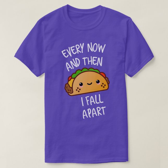 Camiseta Cita divertida de Taco (Diseño del anverso)