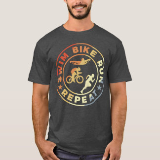 Camiseta Cita divertida de triatleta familia