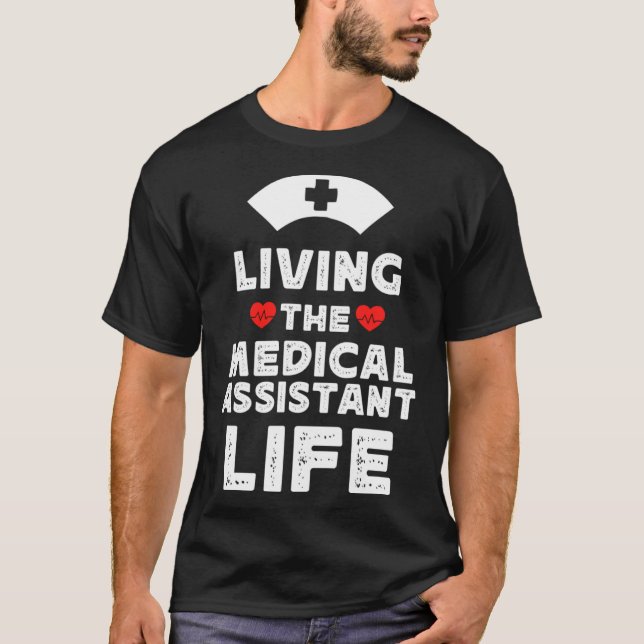Camiseta Cita divertida de un asistente médico, genial doct (Anverso)