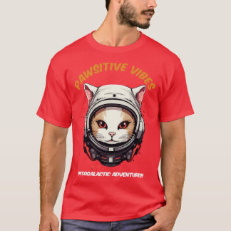Camiseta Cita divertida de un gato de Astro