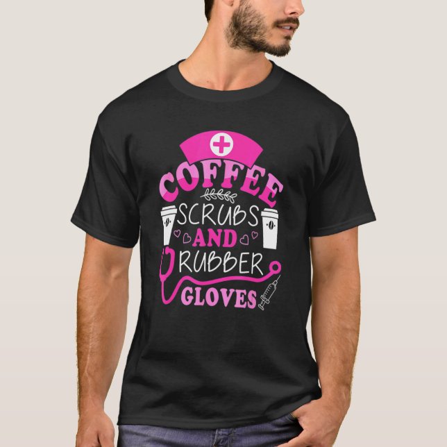 Camiseta Cita divertida de una enfermera de Guay, bollos de (Anverso)