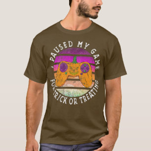 Camiseta Cita divertida de videojugador de Halloween - Truc