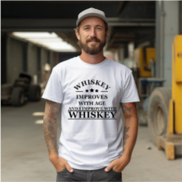 Camiseta Cita divertida de Whiskey para beber