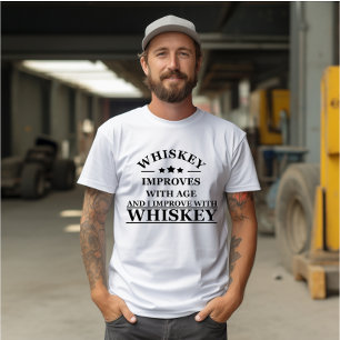 Camiseta Cita divertida de Whiskey para beber