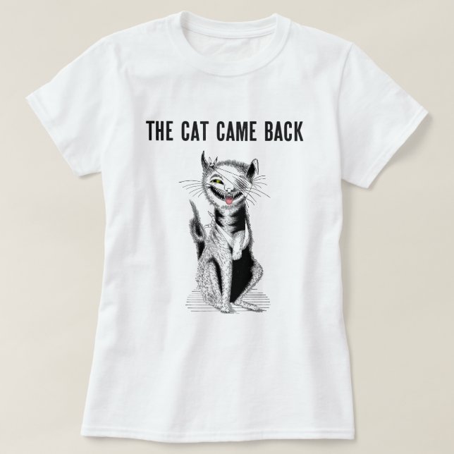 Camiseta Cita divertida del Ilustracion Vintage (Diseño del anverso)