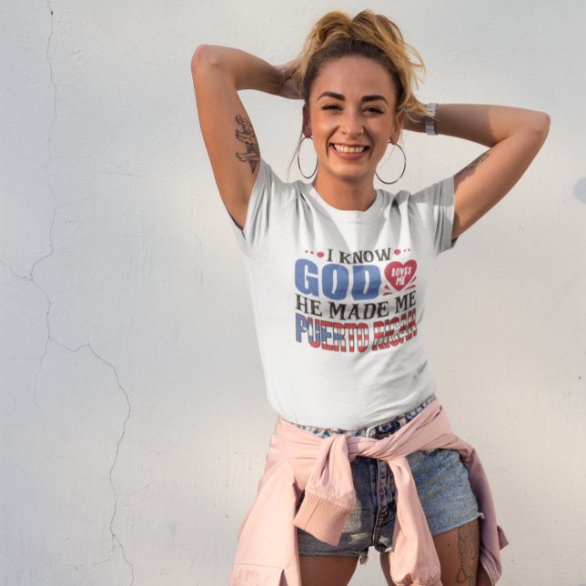 Camiseta Cita divertida del Patrimonio de Puerto Rico (funny puerto rico t shirt quote )