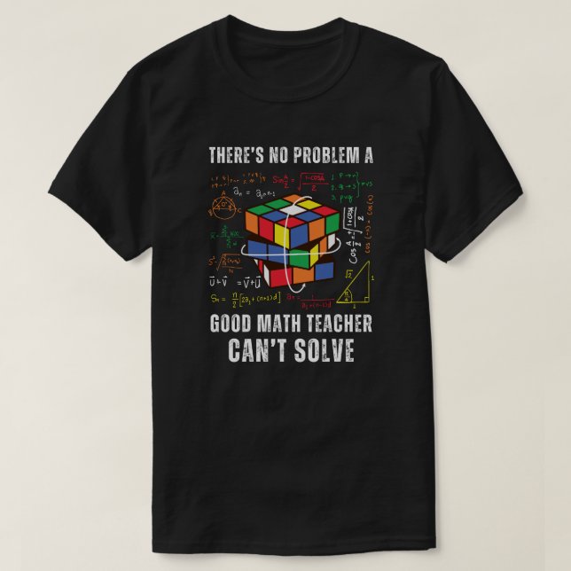 Camiseta Cita divertida del profesor de matemáticas buenas  (Diseño del anverso)