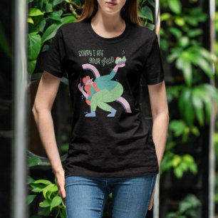 Camiseta Cita divertida del Vegan de la ensalada