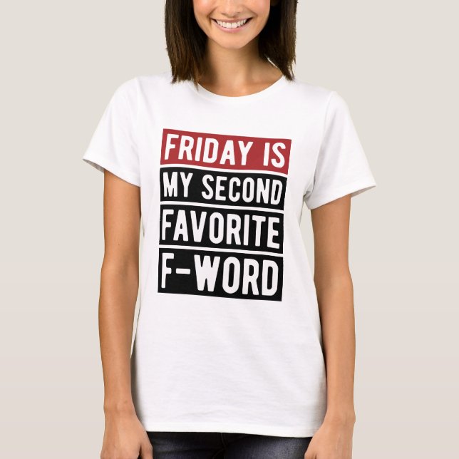Camiseta Cita divertida del viernes (Anverso)