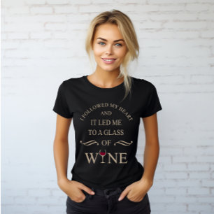 Camiseta Cita divertida el famoso lema de bebedores de vino