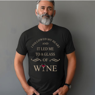Camiseta Cita divertida el famoso lema de bebedores de vino