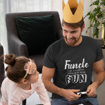 Camiseta Cita divertida 'Funcle' con regalos para tío<br><div class="desc">¡A quién no le gusta un 'Funcle'! Esta camiseta es un gran regalo para un tío que es muy divertido estar por ahí.</div>