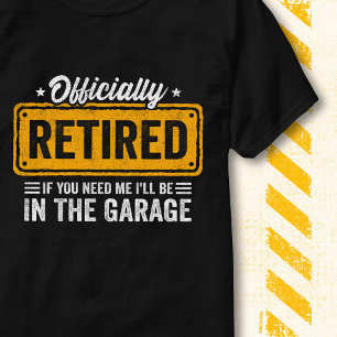 Camiseta Cita Divertida Garaje Coche Antiguo Oficialmente R