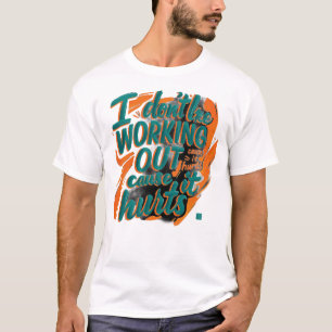 Camiseta Cita Divertida Gimnasio Motivación para Entrenamie