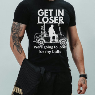 Camiseta Cita divertida golfista papá, día del padre
