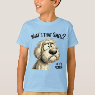 Camiseta Cita Divertida Humor Olor Lunes