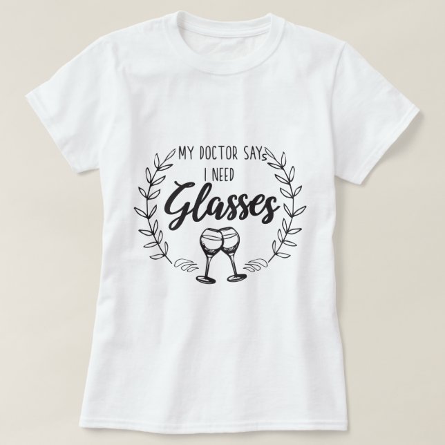 Camiseta Cita divertida moderna (Diseño del anverso)