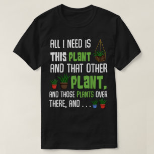 Camiseta Cita Divertida para Amante de las Plantas Regalo