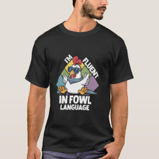 Camiseta Cita divertida para amantes de los pollos que habl