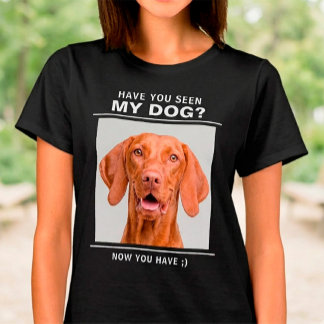 Camiseta Cita divertida para amantes de perros con foto de 