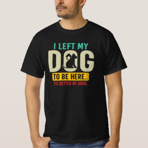 Camiseta Cita divertida para amantes de perros, mamá y papá