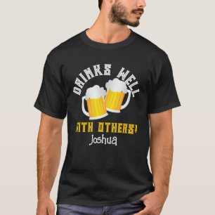 Camiseta Cita divertida para beber cerveza