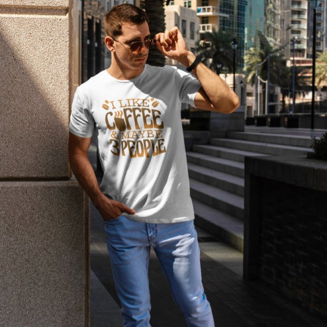Camiseta Cita divertida para café (Subido por el creador)