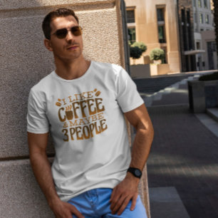 Camiseta Cita divertida para café