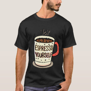 Camiseta Cita divertida para café Diseño de "Espresso tú mi