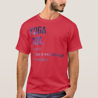 Camiseta Cita divertida para Chica de yoga