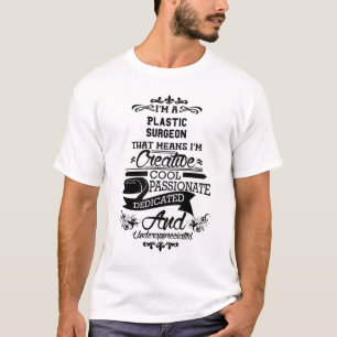 Camiseta Cita divertida para cirujanos plásticos en camise