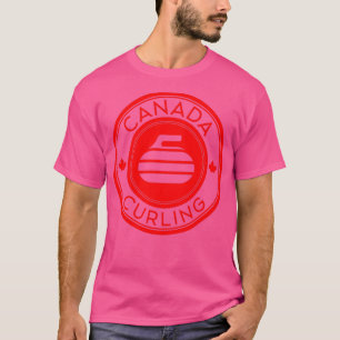 Camiseta Cita divertida para curling lover lover canada cur