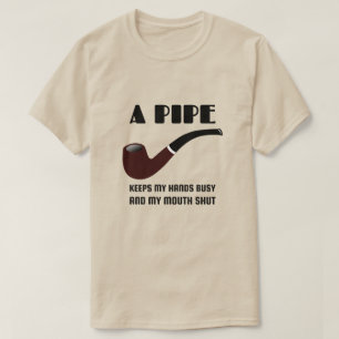 Camiseta Cita divertida para el fumador de tuberías
